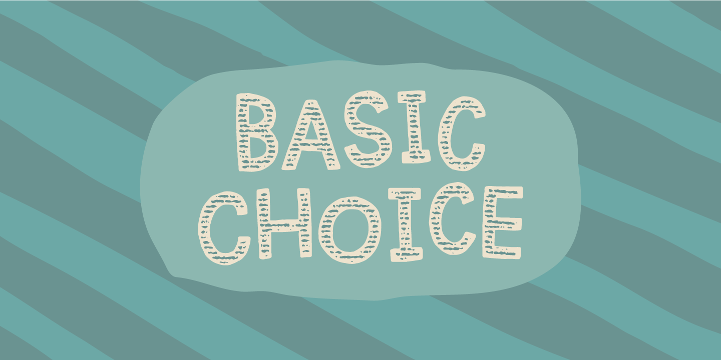 Шрифт Basic Choice